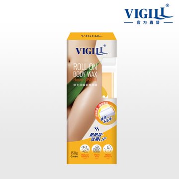 【VIGILL 婦潔】除毛滾輪蜜糖熱蠟-(150g+5片棉片)-原味｜玫瑰香