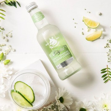 網美最愛！【FENTIMANS】英國接骨木汽水 (12入組) 清涼 涼爽 降溫 氣泡 花香 聚餐 出遊 野餐 一起慶祝