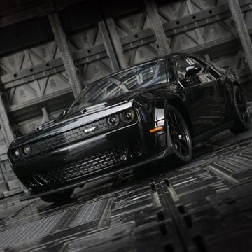 車致CZ24872仿真地獄貓合金汽車模型美式肌肉跑車聲光回力玩具車