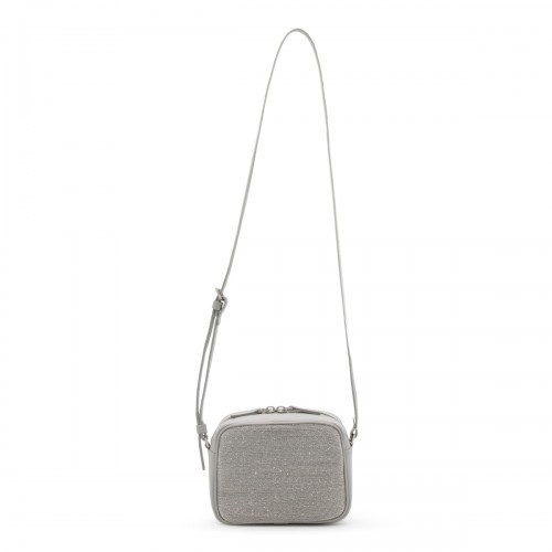 Fabiana Filippi - Grey Leather Crossbody Bag Uni