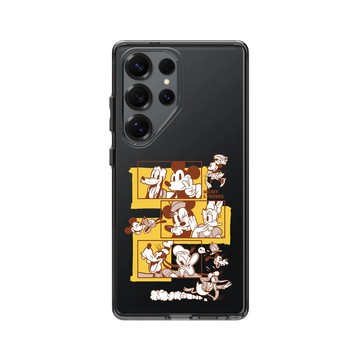 Galaxy S25 Ultra Clear 酷墨灰 - 迪士尼-米奇 Mickey - 朋友們的三連拍