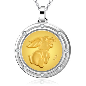 KATROY・金飾・項鍊・十二生肖・兔肖