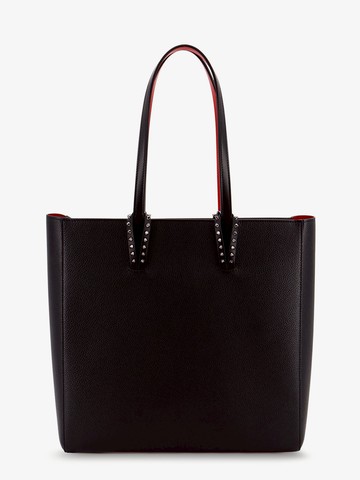 Cabata leather shoulder bag with studs - CHRISTIAN LOUBOUTIN - gender_Woman