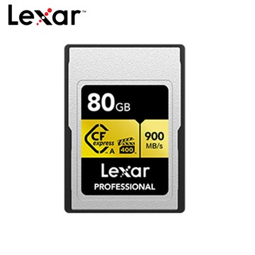 Lexar Professional Cfexpress Type A Card Gold Series 80GB記憶卡