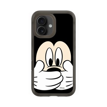 iPhone 16 AirX 本質黑 - 迪士尼-米奇 Mickey - 米奇摀嘴