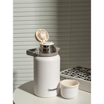 保溫杯女生大容量水杯316不銹鋼泡茶杯男士戶外運動水壺學生杯子