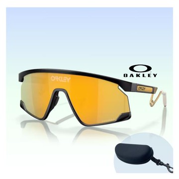 【Oakley】Bxtr metal 休閒太陽眼鏡(OO9237-01 Prizm 24k 鏡片)