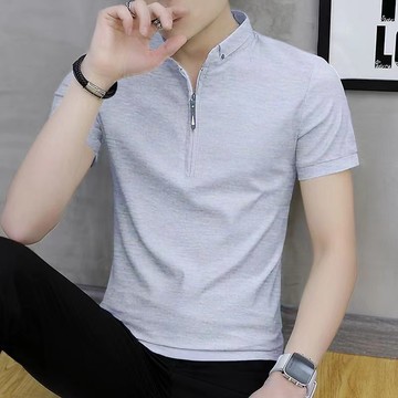 🍁JKRS短袖✨ 台灣現貨 ✨ M~5XL 男生衣服 POLO衫  短袖 立領 衣服 潮衣 襯衫 男上衣 夏季 #短袖