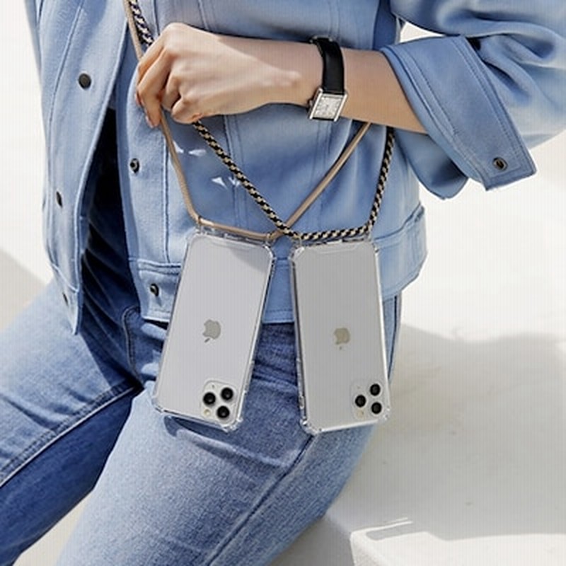 Galaxy Note10plusケース ギャラクシーノート10プラス ネックストラップ付きケース シンプル クリア 透明 ショルダー ファッションケース 手ぶら 通販 Lineポイント最大1 0 Get Lineショッピング