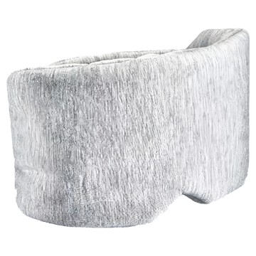 樂居家 冰感遮光眼罩 頭圍42-65cm  白灰色  27 x 14 x 2cm