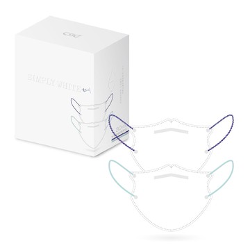 【蝦皮直營特選】CSD 中衛醫療口罩-成人立體 3D-Simply White 2025-初語綠、心語紫(30片/盒)