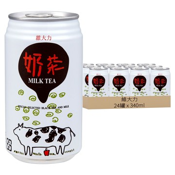 維大力 奶茶  1箱  24個裝  340ml