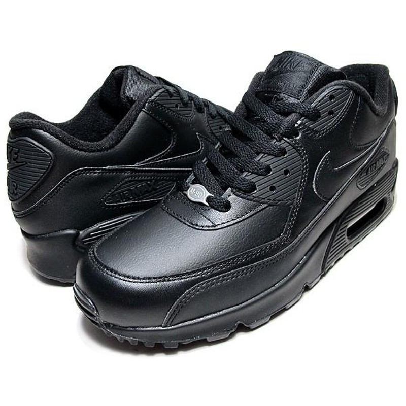 90 NIKE AIR MAX 90 LEATHER black black AIRMAX 90 302519 001 LINE