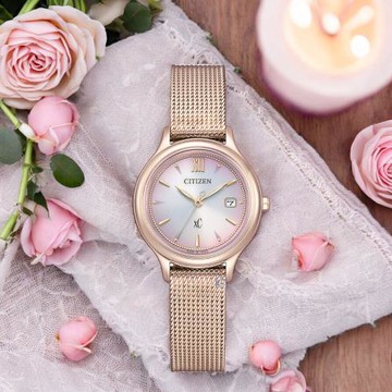 CITIZEN 星辰錶  XC 七夕情人節推薦款 光動能女錶-EW2635-54Z