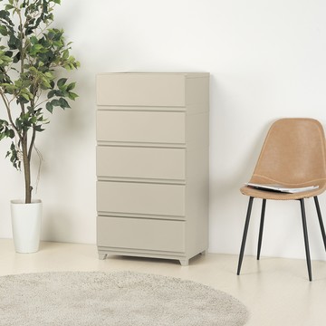 日本JEJ 五層櫃 收納櫃 展示櫃 灰褐色