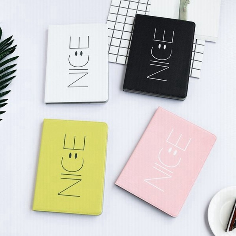 Ipad Ipadpro アイパッド エアー タブレット ケース カバー 韓国 傷防止 手帳型 ブック式 スタンド ペンシル 収納 かわいい 大人 可愛い お揃い スマイル 通販 Lineポイント最大get Lineショッピング