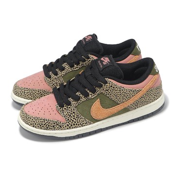 滑板鞋 SB Dunk Low Pro QS 男鞋 豹紋 Arts-Rec 聯名 經典 IH3211-200