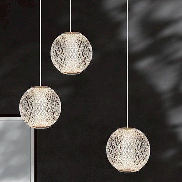 壓克力玫瑰金吊燈 F24-44-3112-1 3112-2