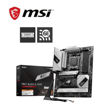 微星 PRO B650-A WIFI 主機板+AMD R5 9600X+微星 MAG CORELIQUID A13 360 水冷風扇