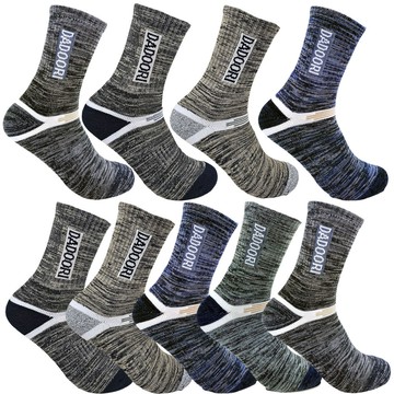 Dadoori 男款 登山襪 9雙組  均碼(250~280mm)  顏色隨機  1組