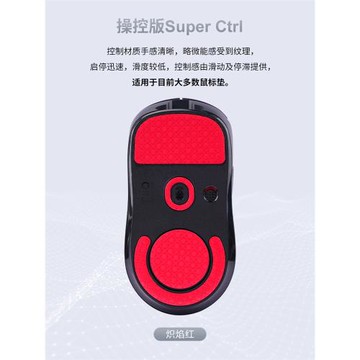 Skyglide暗金鼠標腳貼適用于GPW1/2/3代GPW4毒蝰龍鱗凸點鼠標腳墊