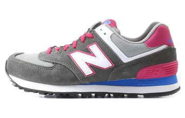 WMNS NEW BALANCE 574 GREY PINK