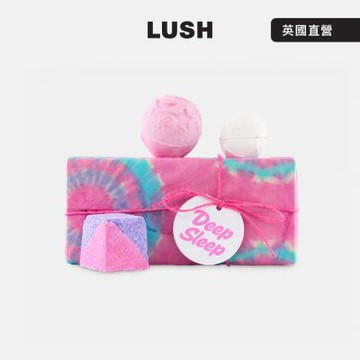 【LUSH 嵐舒】甜睡時光 泡澡禮盒(泡澡球x3)