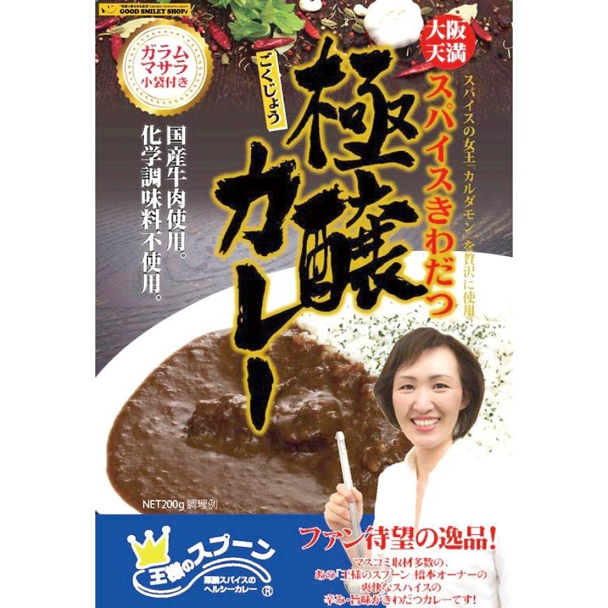 極醸カレー スパイシーな本格ビーフカレー！ 極上カレー大阪天満