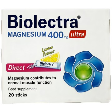 Biolectra 鎂溶易口腔崩散微粒 400mg  1個  520g