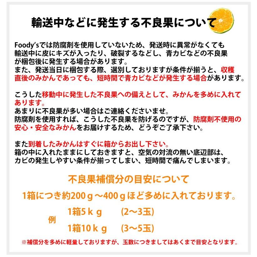 みかん 5kg 送料無料 訳あり 箱込（内容量4kg＋補償分500g) 無選別 熊本みかん 極早生みかん 早生みかん 温州みかん蜜柑 ミカン