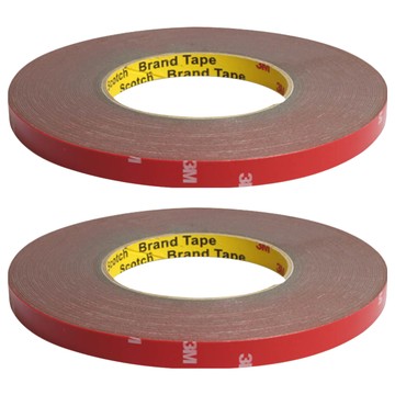 3M 灰色雙面泡棉膠 8毫米x16.5公尺  2捲