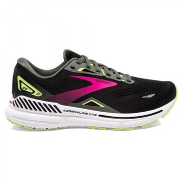 Brooks Adrenaline Gts 23 女 慢跑鞋 腎上腺素系列 支撐型 寬楦 黑 [1203811D037]