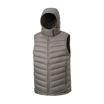 【【蘋果戶外】】山林 52V01 22 灰褐色 男 輕量 700FP 鵝絨背心 羽絨背心 防風 防潑水 秋冬 Mountneer