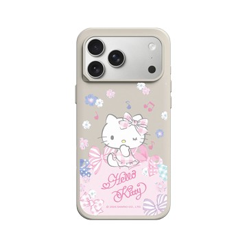iPhone 17 Pro Max SolidX 貝殼灰 - 三麗鷗-Hello Kitty - 夢幻蝴蝶結