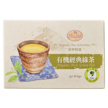 Magnet 曼寧 有機經典綠茶  2g  20包  1盒