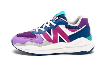 GS NEW BALANCE 57/40 SHOES TWILIGHT WITH MAGENTA POP