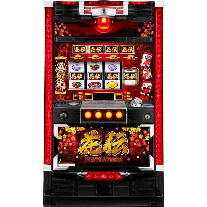 S花伝M4(花伝 25φ) コイン不要機＆ゲーム数カウンターセット 中古パチスロ実機 アムテックス