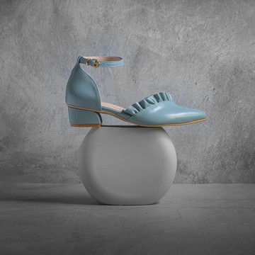 【星座系列創作】雙魚座 小尖頭 革製手工鞋可客訂顏色