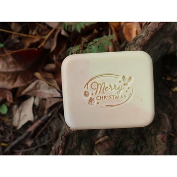 【皂章E03】Merry Christmas 聖誕祝福 Acrylic Soap Stamp