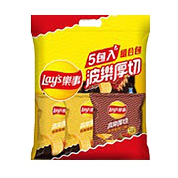 波樂洋芋片組合包/170g/5入/袋