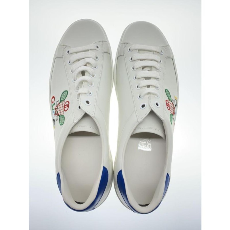 GUCCI◇Gucci Ace Gucci Tennis_ローカットスニーカー/US8/WHT/レザー/603696 | LINEブランドカタログ