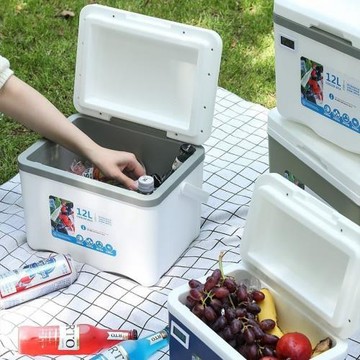 擺攤冷藏箱車載野餐露營冰桶戶外保溫箱保鮮專用便攜食品保冷商用