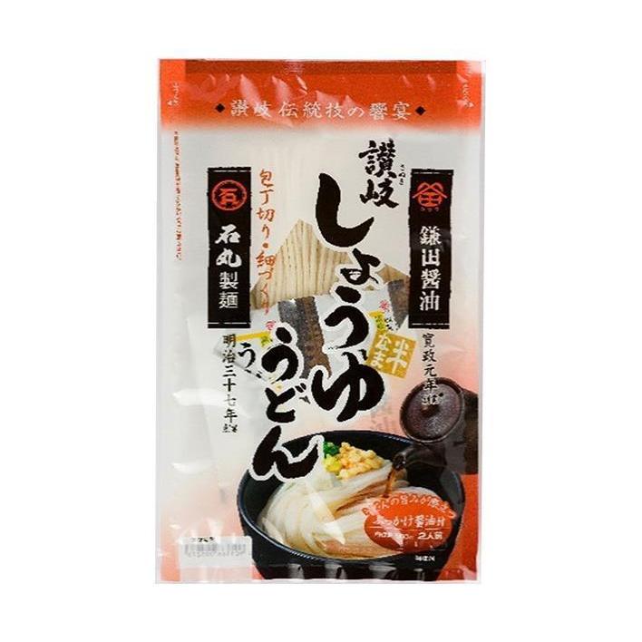 石丸製麺 半生 讃岐しょうゆうどん 260g×6袋入｜ 送料無料