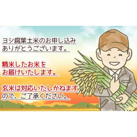 ふるさと納税 令和5年産＜定期便＞ヨシ腐葉土米 精米20kg（5kg×4回発送）つや姫 宮城県石巻市