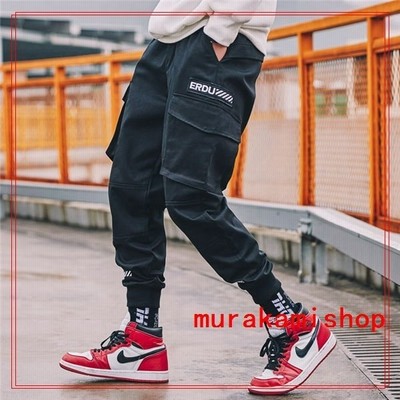 カーゴパンツメンズサルエル パンツジョギングパンツスウェットパンツワイドゆったり春夏 通販 Lineポイント最大get Lineショッピング