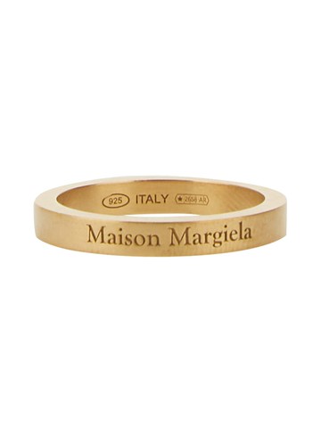 maison margiela logo ring