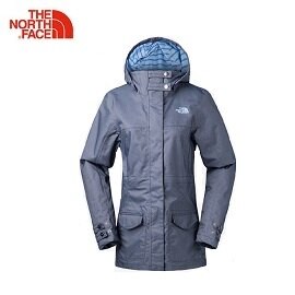 [ THE NORTH FACE ] 女 Dry Vent可套接防水外套 藍 / NF0A2VELUW1 {M}