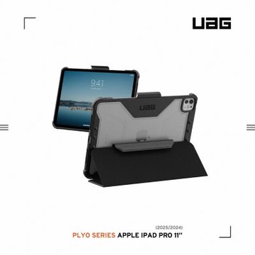 UAG iPad Pro 11吋(2024-2025)耐衝擊全透保護殼-黑