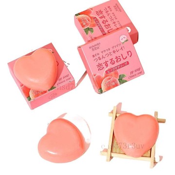 現貨先發 PP香皂 私處粉嫩 去黑色素 美臀 洗內褲 洗屁屁 香皂粉嫩  手工製皂 清潔滋潤 80G  水蜜桃pp