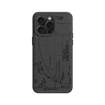 iPhone 15 Pro Max SolidX 黑 - NASA - 火箭軌跡 (Black)